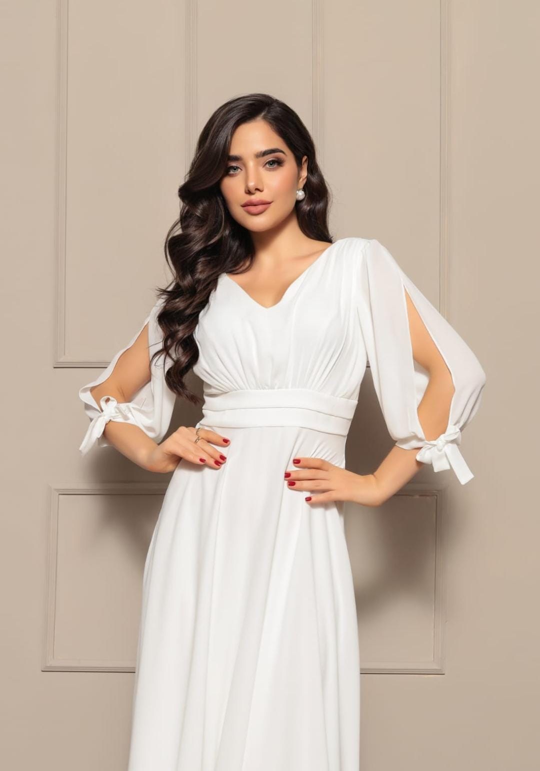 Vestido de noiva em renda