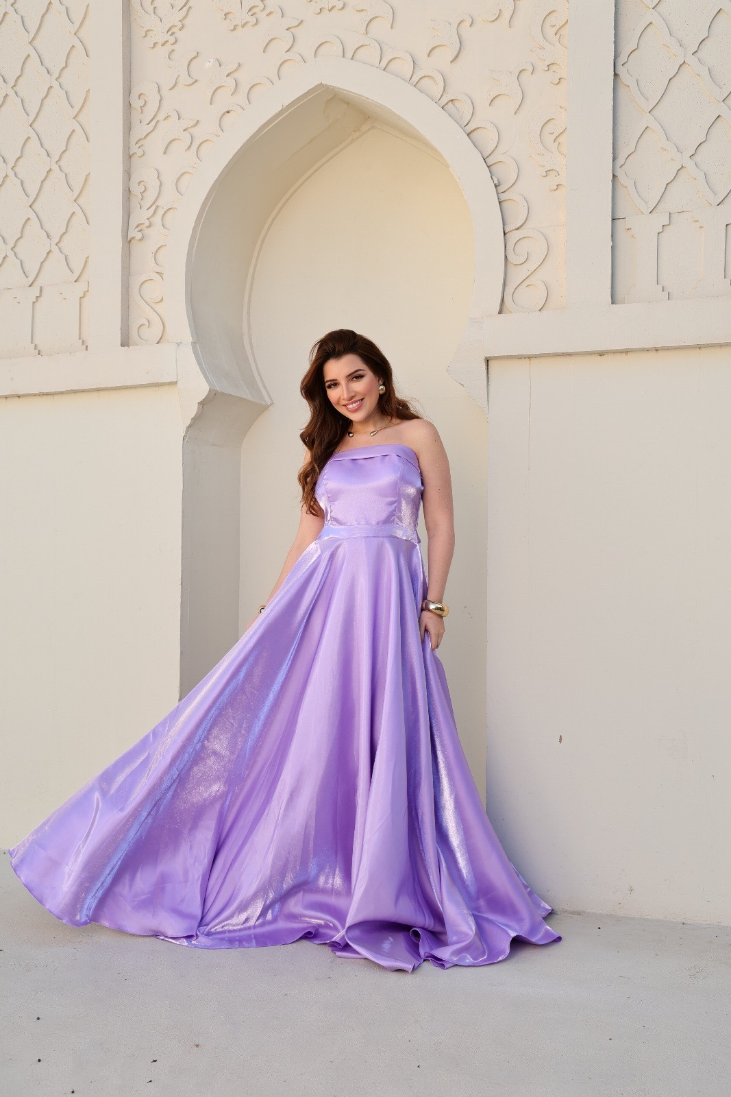 Vestido lilás