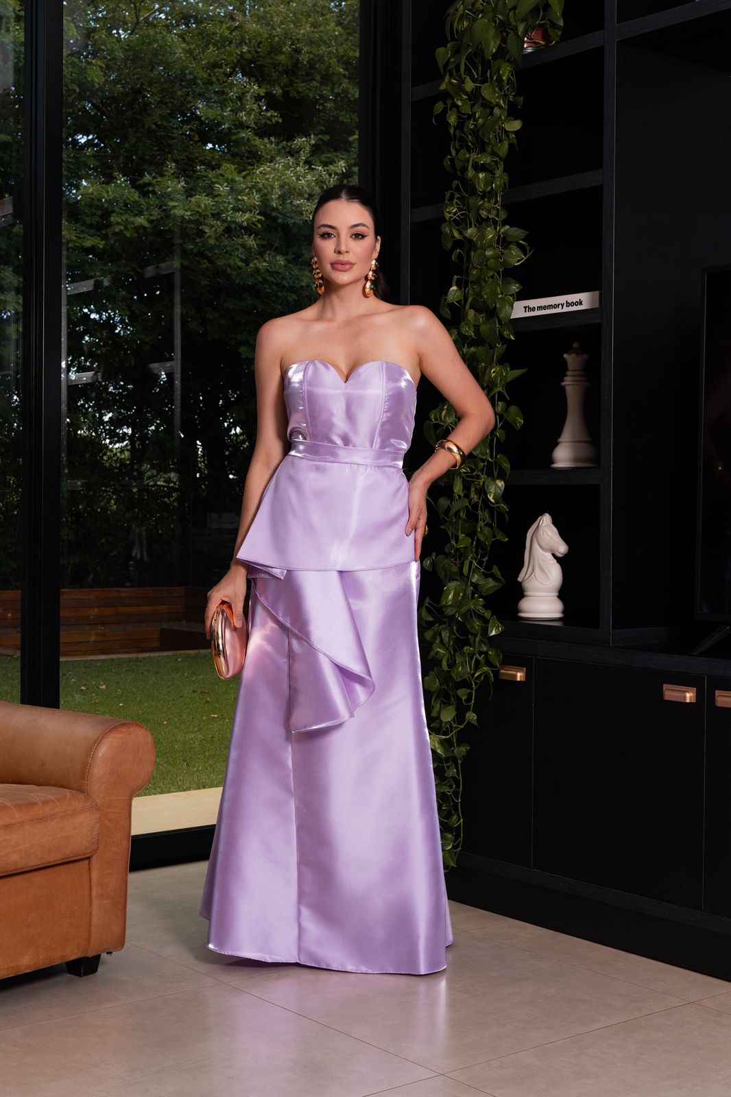 Vestido lilás